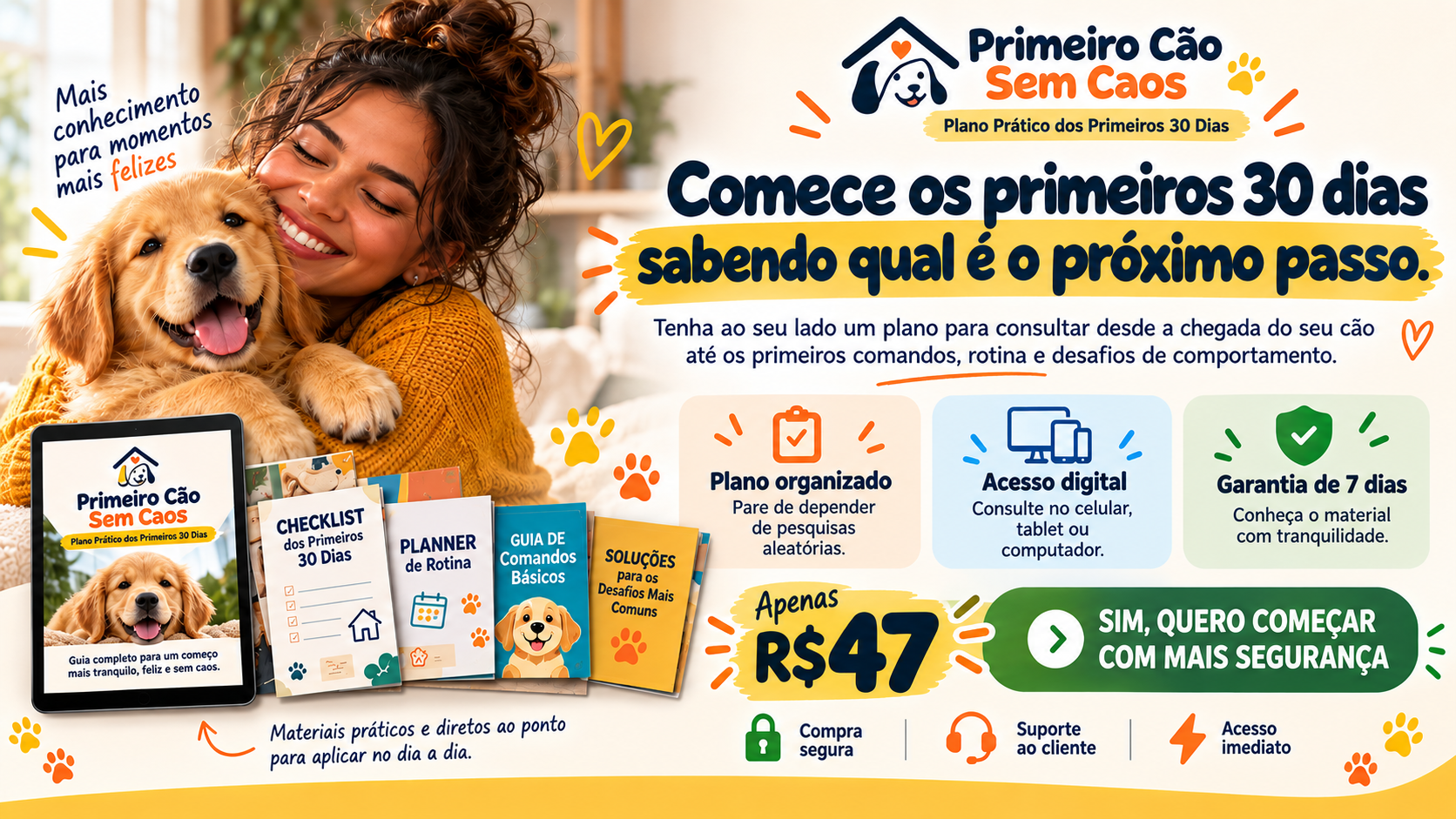Materiais do Primeiro Cão Sem Caos